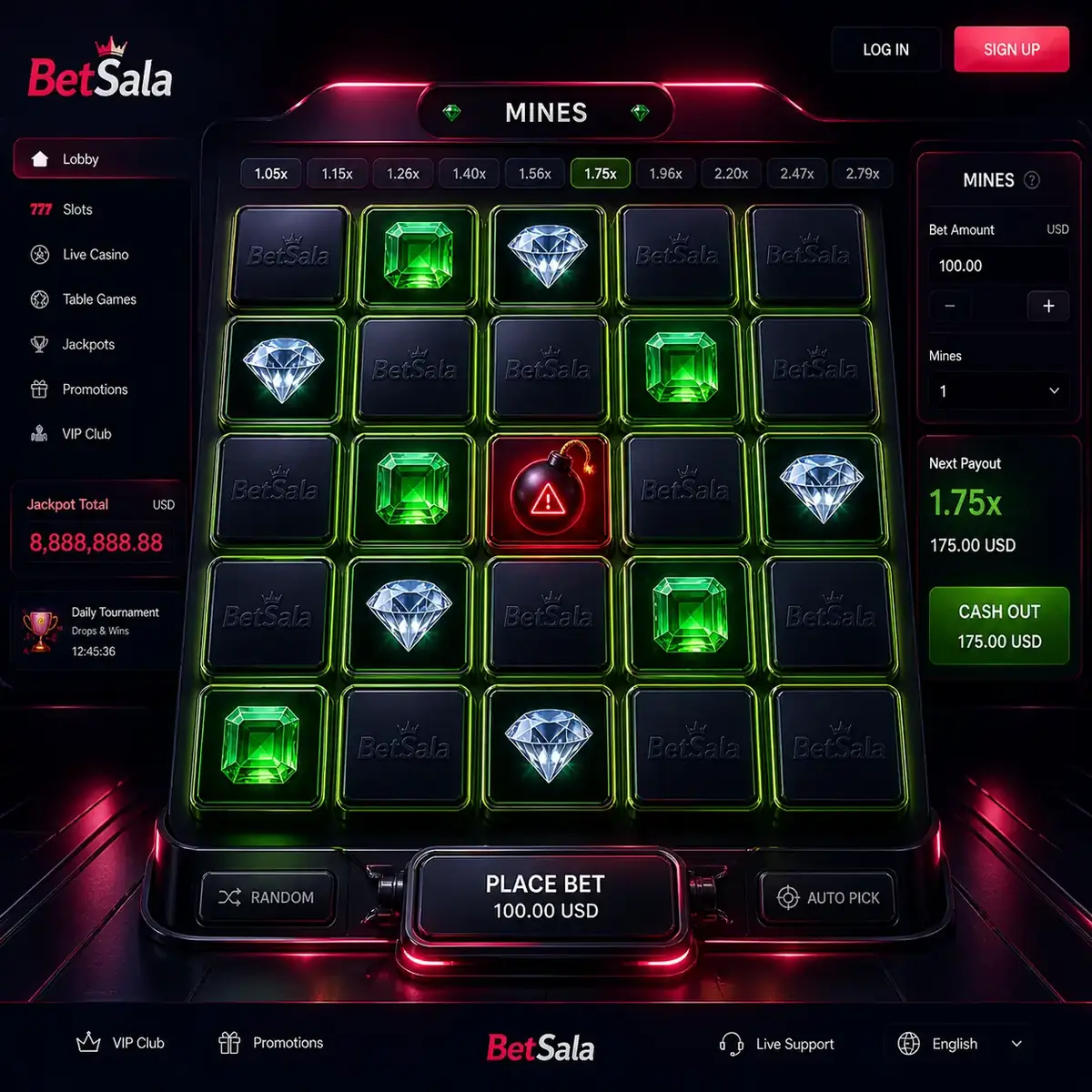 Crash games BetSala